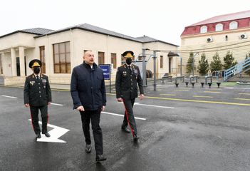 President, Commander-in-Chief Ilham Aliyev inaugurated newly-built military unit of Internal Troops of Ministry of Internal Affairs - UPDATED