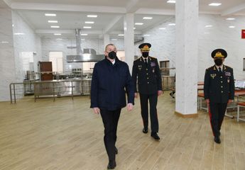 President, Commander-in-Chief Ilham Aliyev inaugurated newly-built military unit of Internal Troops of Ministry of Internal Affairs - UPDATED