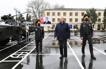 President, Commander-in-Chief Ilham Aliyev inaugurated newly-built military unit of Internal Troops of Ministry of Internal Affairs - UPDATED