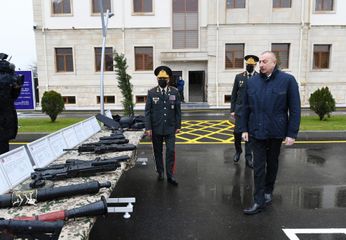 President, Commander-in-Chief Ilham Aliyev inaugurated newly-built military unit of Internal Troops of Ministry of Internal Affairs - UPDATED