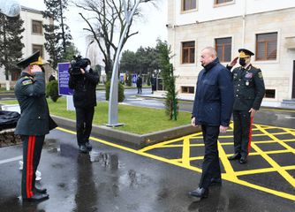 President, Commander-in-Chief Ilham Aliyev inaugurated newly-built military unit of Internal Troops of Ministry of Internal Affairs - UPDATED