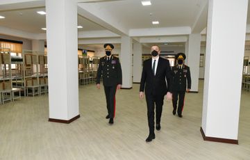President, Commander-in-Chief Ilham Aliyev inaugurated newly-built military unit of Internal Troops of Ministry of Internal Affairs - UPDATED