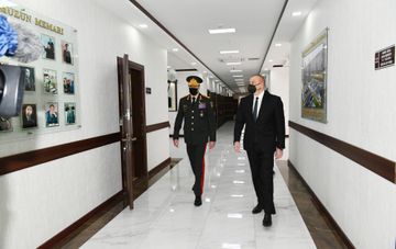 President, Commander-in-Chief Ilham Aliyev inaugurated newly-built military unit of Internal Troops of Ministry of Internal Affairs - UPDATED