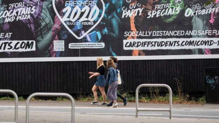 Welsh university students can return to campus after Easter