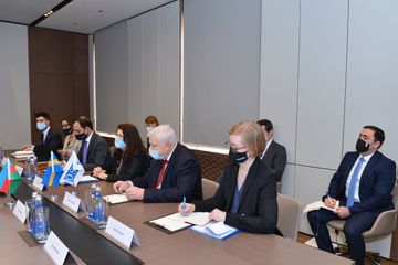  Azerbaijani FM meets with OSCE Chairperson-in-Office - UPDATED