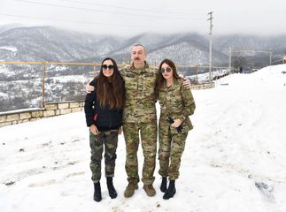 President Ilham Aliyev and first lady Mehriban Aliyeva visited Fuzuli and Khojavand districts - UPDATED