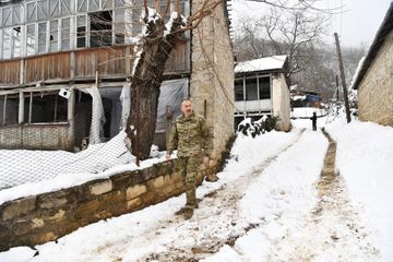 President Ilham Aliyev and first lady Mehriban Aliyeva visited Fuzuli and Khojavand districts - UPDATED