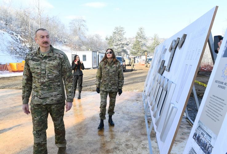 President Ilham Aliyev and First Lady Mehriban Aliyeva visited city of Shusha - UPDATED