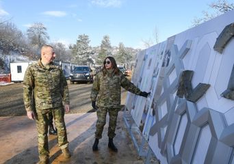 President Ilham Aliyev and First Lady Mehriban Aliyeva visited city of Shusha - UPDATED