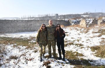 President Ilham Aliyev and First Lady Mehriban Aliyeva visited city of Shusha - UPDATED