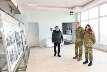 President Ilham Aliyev and First Lady Mehriban Aliyeva visited city of Shusha - UPDATED