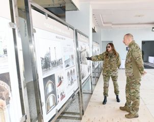 President Ilham Aliyev and First Lady Mehriban Aliyeva visited city of Shusha - UPDATED