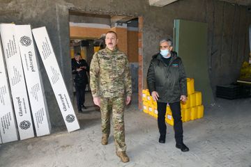 President Ilham Aliyev and First Lady Mehriban Aliyeva visited city of Shusha - UPDATED
