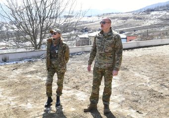 President Ilham Aliyev and First Lady Mehriban Aliyeva visited city of Shusha - UPDATED