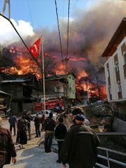 Fire covering an entire village in Turkey extinguished - PHOTO - VIDEO - UPDATED-1