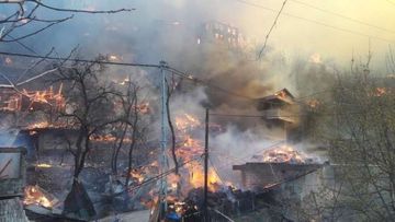 Fire covering an entire village in Turkey extinguished - PHOTO - VIDEO - UPDATED-1
