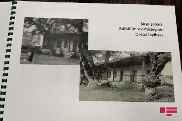 Project regarding restoration of Bulbul’s house museum in Shusha is ready - SKETCHES
