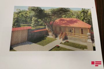 Project regarding restoration of Bulbul’s house museum in Shusha is ready - SKETCHES