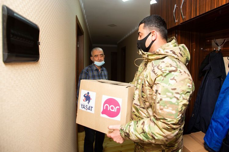 Nar presents Novruz gifts to martyrs’ families and war veterans together with ‘YASHAT’ Foundation 