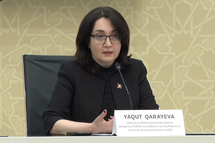 Yagut Garayeva: "52.9% of infection cases are in Baku"
