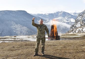 President of Azerbaijan Ilham Aliyev addressed nation on Novruz Holidayfrom Shusha - VIDEO