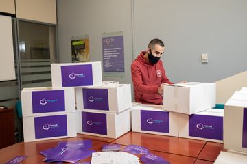 “Azercell Volunteers” present Novruz gifts to families of our heroes 