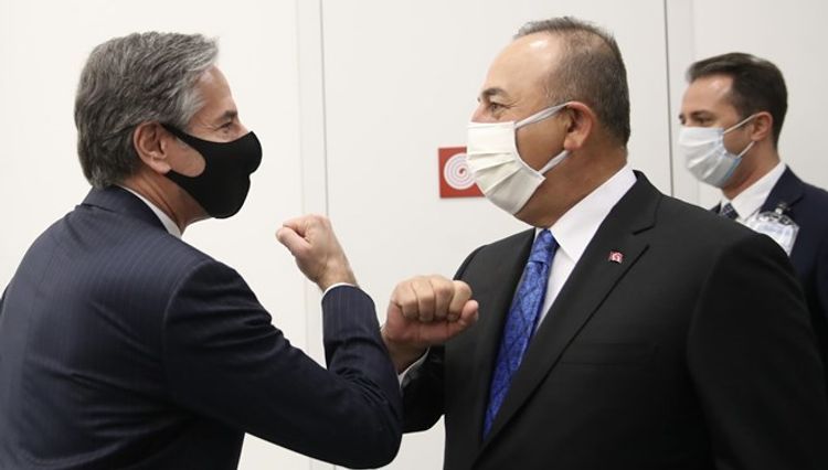 Turkish, American top diplomats meet in person in Brussels