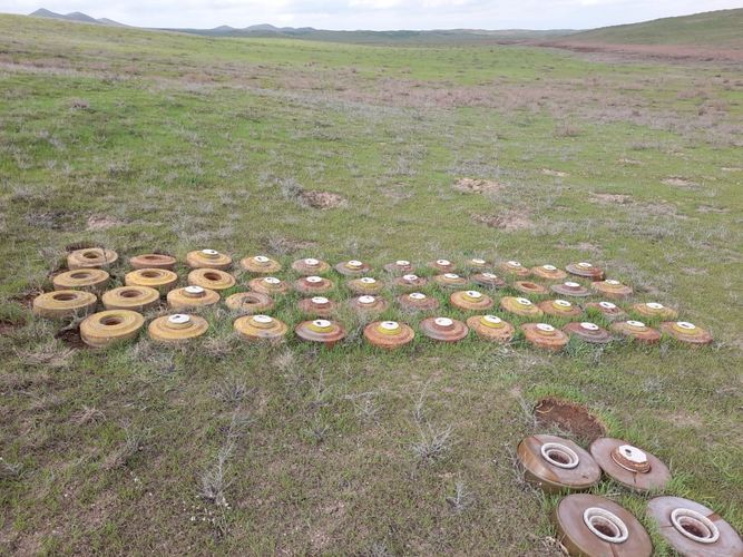 Lachin police found mines - PHOTO