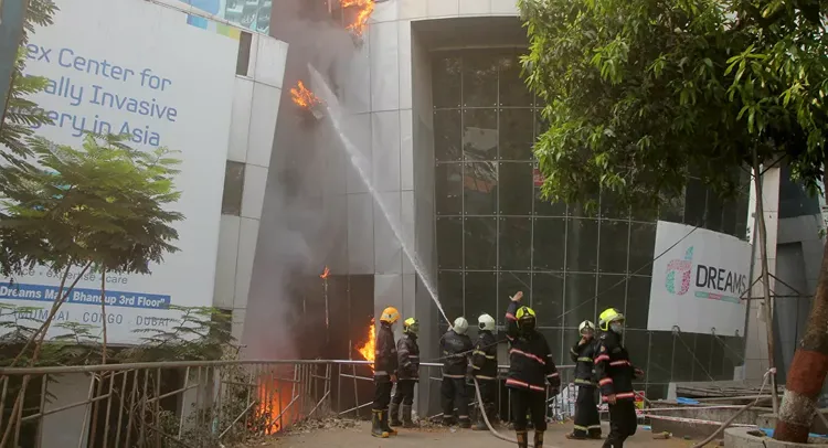 Fire in coronavirus hospital kills 10 in India's Mumbai
