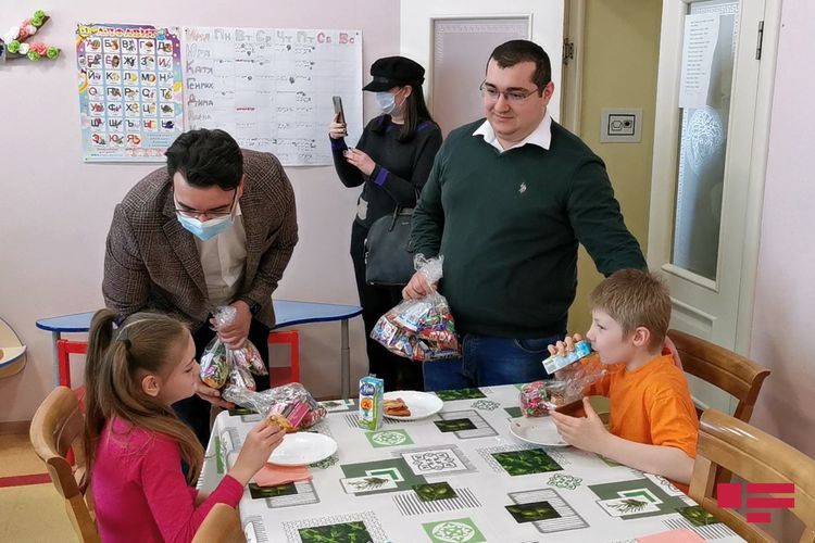 Charity event held at an orphanage in Moscow with Leyla Aliyeva’s initiative