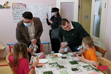 Charity event held at an orphanage in Moscow with Leyla Aliyeva’s initiative