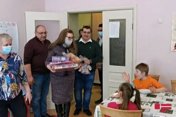 Charity event held at an orphanage in Moscow with Leyla Aliyeva’s initiative