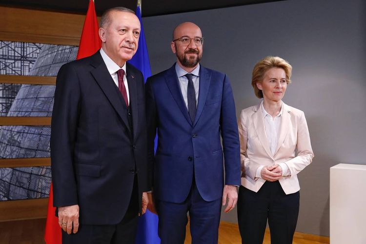 Date of the EU leadership's visit to Turkey announced