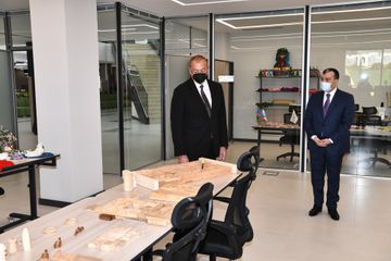 President Ilham Aliyev attended opening of DOST center No4 in Baku - UPDATED
