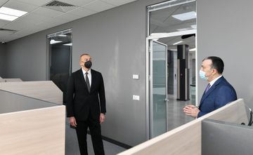 President Ilham Aliyev attended opening of DOST center No4 in Baku - UPDATED