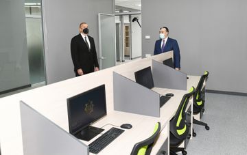 President Ilham Aliyev attended opening of DOST center No4 in Baku - UPDATED