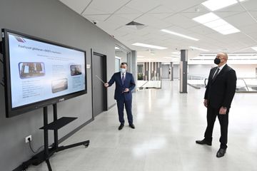 President Ilham Aliyev attended opening of DOST center No4 in Baku - UPDATED
