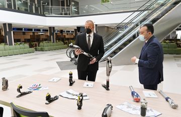 President Ilham Aliyev attended opening of DOST center No4 in Baku - UPDATED