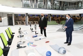 President Ilham Aliyev attended opening of DOST center No4 in Baku - UPDATED