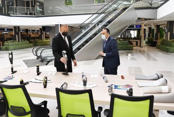 President Ilham Aliyev attended opening of DOST center No4 in Baku - UPDATED
