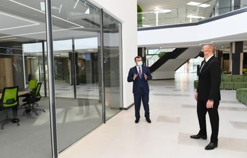 President Ilham Aliyev attended opening of DOST center No4 in Baku - UPDATED