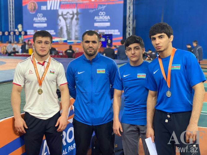 Azerbaijani wrestler defeated Armenian in final of the international tournament in Russia