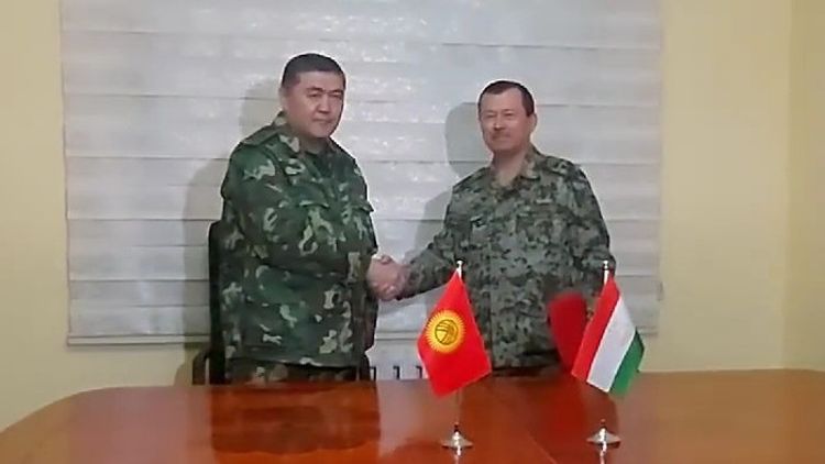 Kyrgyz, Tajik delegations sign joint protocol on delimitation and demarcation of state border