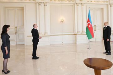 President Ilham Aliyev received credentials of incoming Serbian ambassador - UPDATED