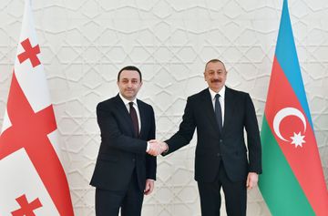 President Ilham Aliyev received Georgian PM - UPDATED