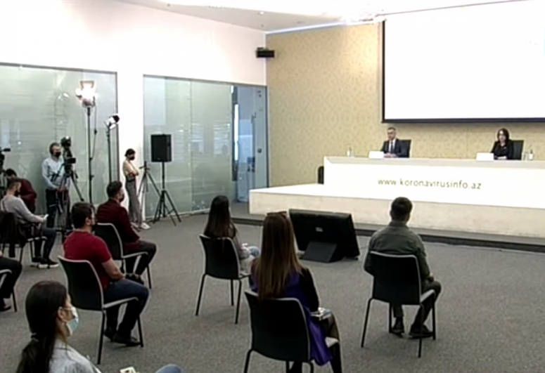 Task Force under the Cabinet of Ministers of Azerbaijan holds briefing-LIVE 