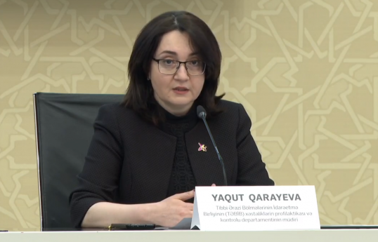 head of Department of TABIB, Yagut Garayeva