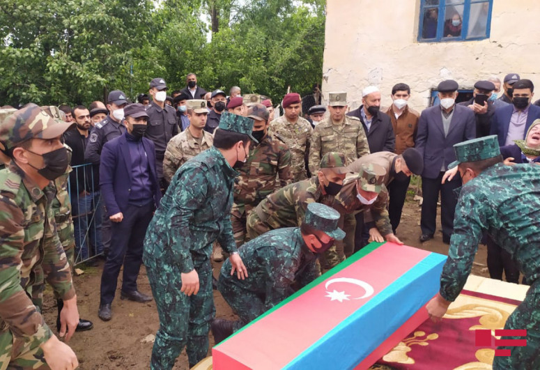 Martyr of the Patriotic War captain Abulfaz Rahmatov buried in Lerik-PHOTO -UPDATED 