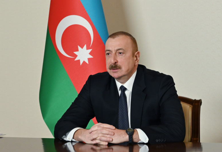Azerbaijani President Ilham Aliyev