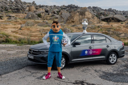 EURO 2020 Trophy to be presented to local residents in central streets of Baku today-PHOTOS 